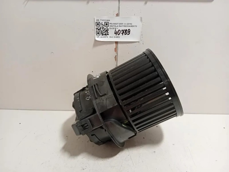Ventola Raffreddamento T1013140A Peugeot 2008 I 2016