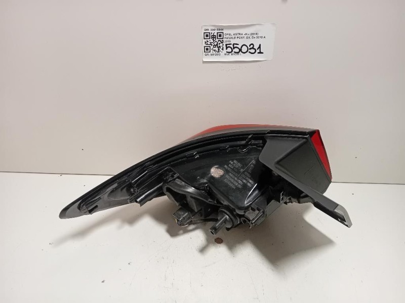 Fanale POST DX 39015944 Opel Astra K 2016