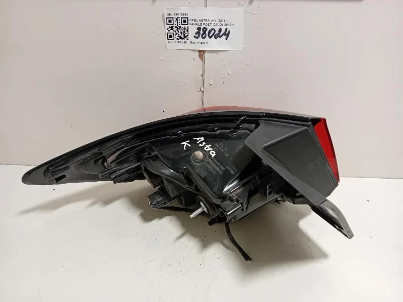 Fanale POST DX 39015944 Opel Astra K 2019