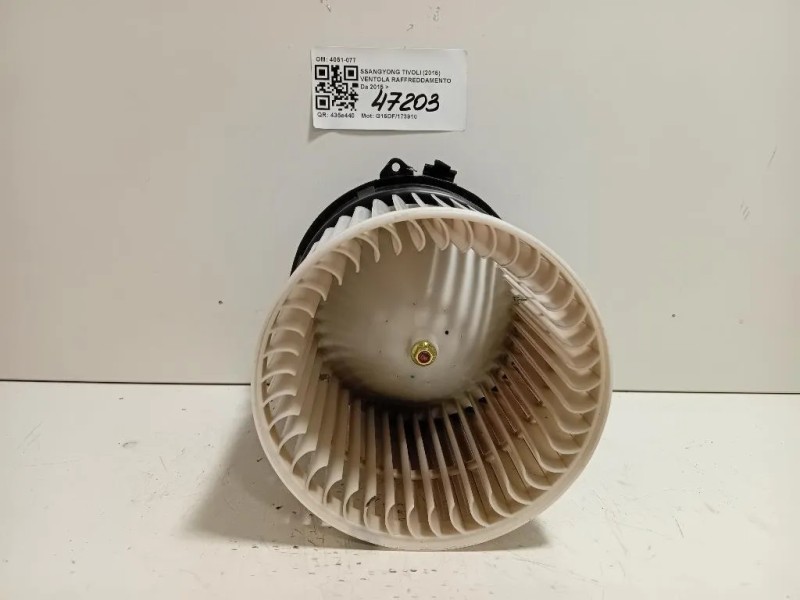 Ventola Raffreddamento 4051-077 Ssangyong Tivoli 2015