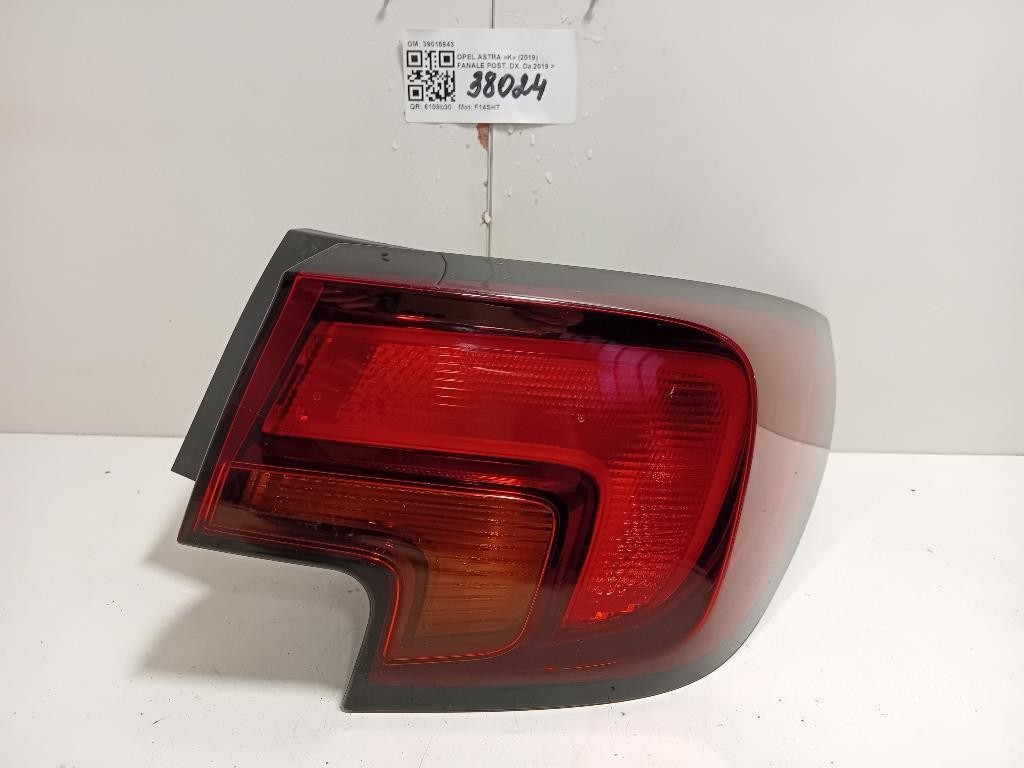 Fanale POST DX 39015944 Opel Astra K 2019