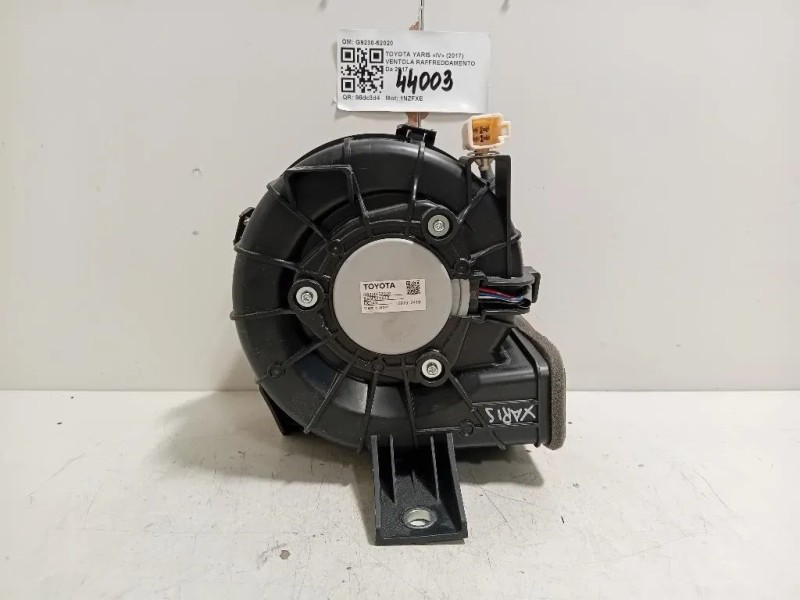 Ventola Raffreddamento G9230-52020 Toyota Yaris IV 2017