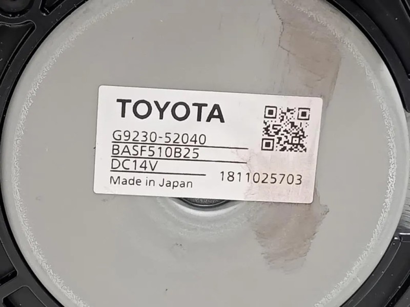 Ventola Raffreddamento G9230-52040 Toyota Yaris IV 2017