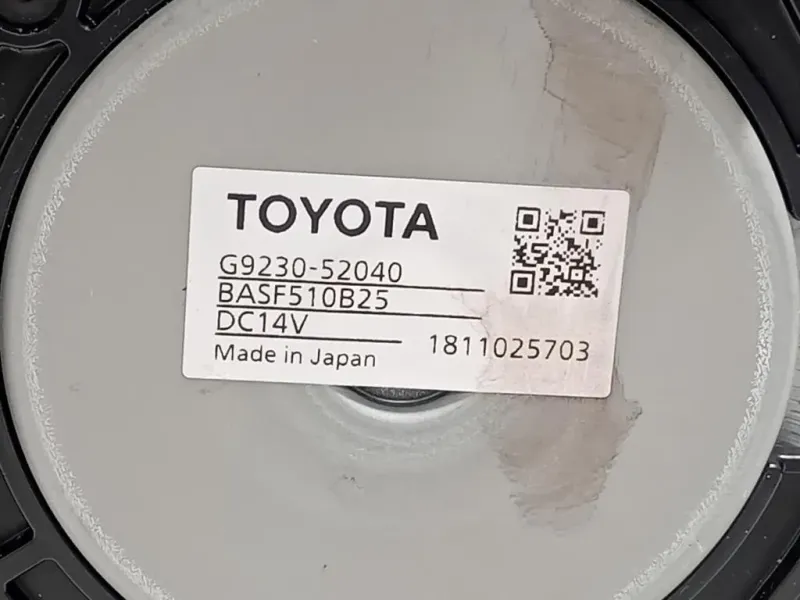 Ventola Raffreddamento G9230-52040 Toyota Yaris IV 2017
