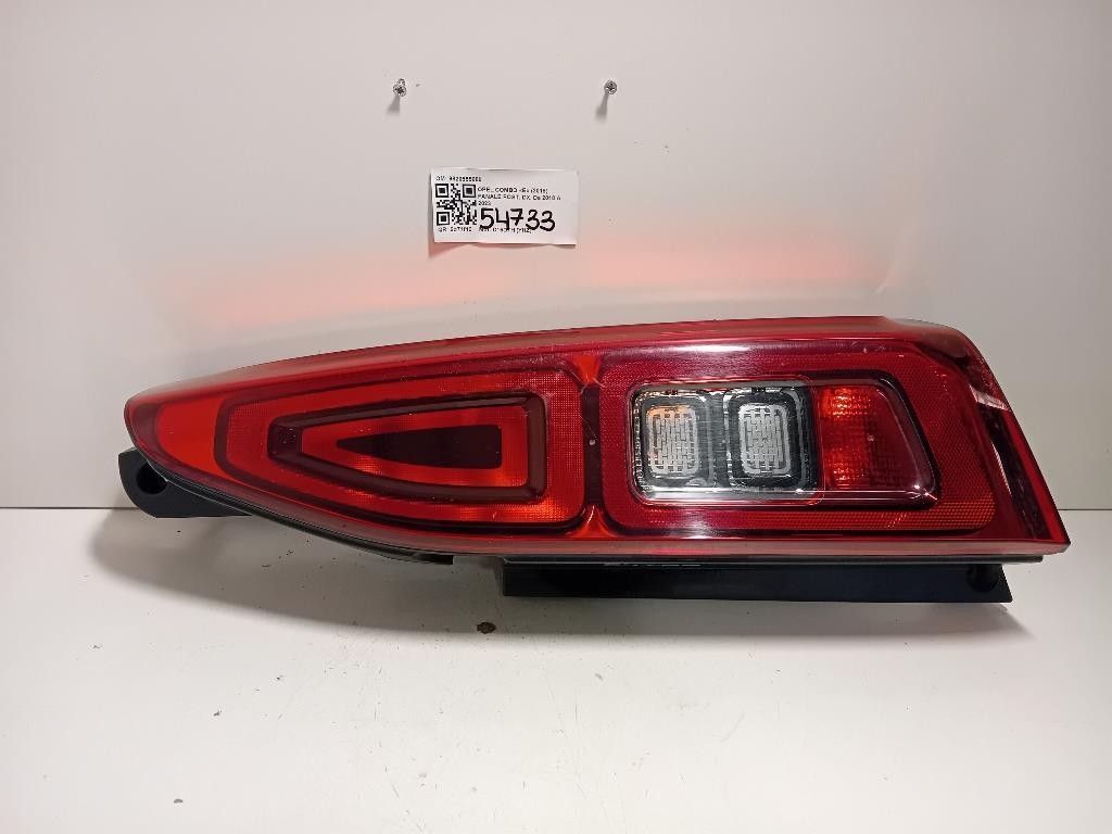 Fanale POST DX 9820555080 Opel Combo E 2018