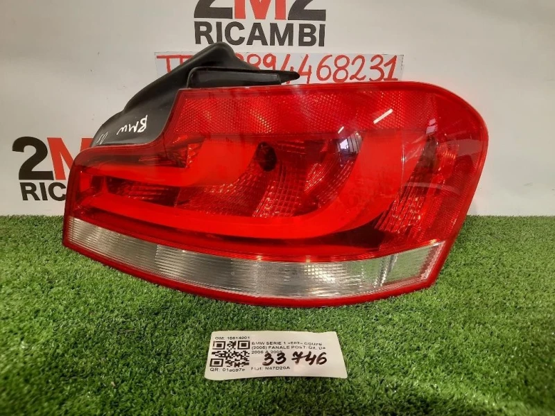 Fanale POST DX 16614001 Bmw Serie 1 E82 Coupe 2005