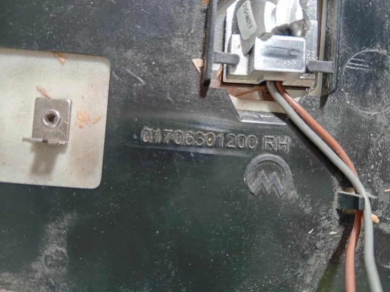 Vetro Specchio Retrovisore ANT DX 01706301200 Citroen Jumper III 2014