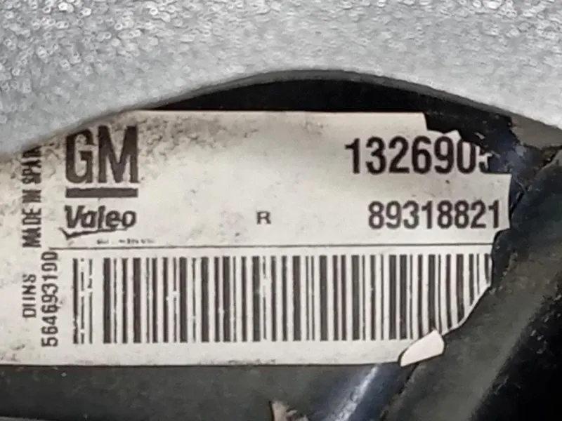 Fanale POST DX 13269051 Opel Corsa D 2011