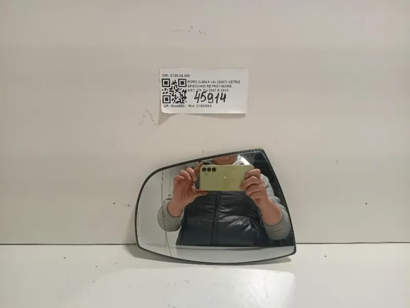Vetro Specchio Retrovisore ANT DX 213834360 Ford C-max II 2007