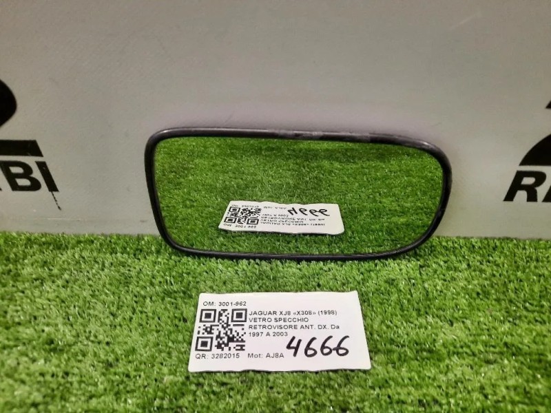 Vetro Specchio Retrovisore ANT DX 3001-962 Jaguar XJ8 X308 1998