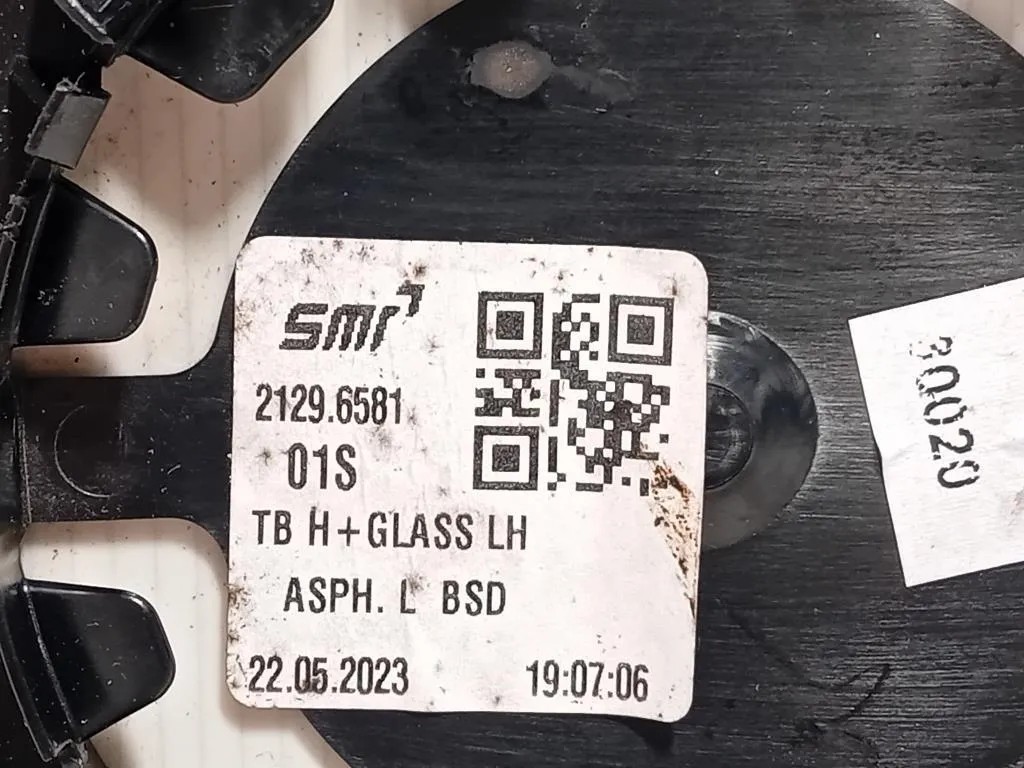 Vetro Specchio Retrovisore ANT DX 71778010 Jeep Renegade 2015