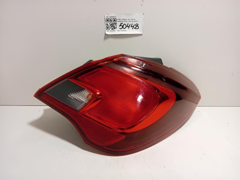 Fanale POST DX 39068623 Opel Corsa E 2014