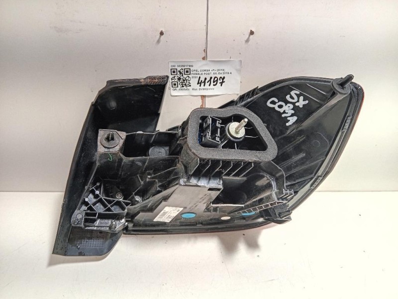 Fanale POST DX 9829317880 Opel Corsa F 2019