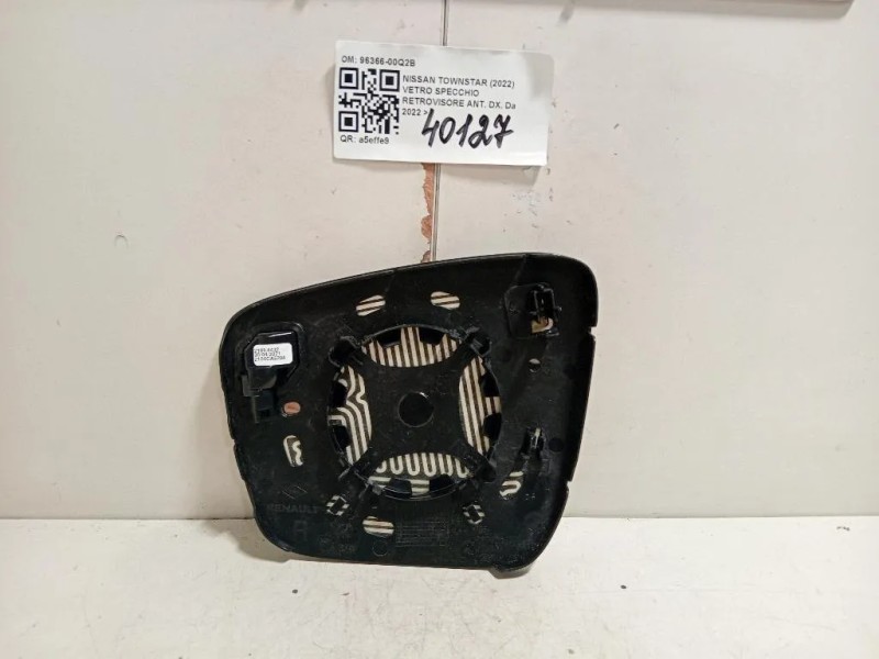 Vetro Specchio Retrovisore ANT DX 96366-00Q2B Nissan Townstar 2022