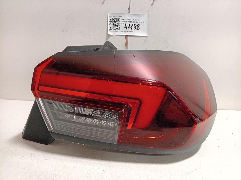 Fanale POST DX 9829317880 Opel Corsa F 2019