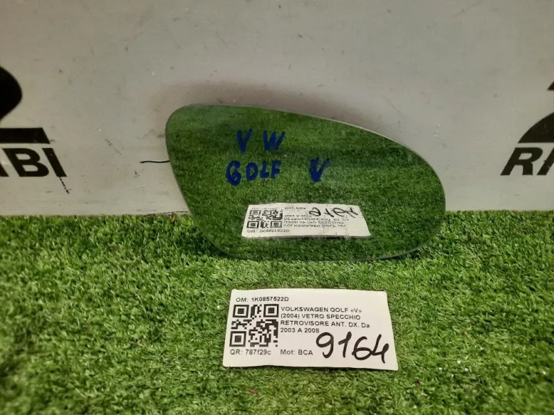 Vetro Specchio Retrovisore ANT DX 1K0857522D Volkswagen GOLF V 2004