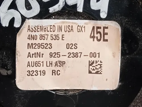 Vetro Specchio Retrovisore ANT SX 4N0857535 Audi A7 4GF Sportback 2015