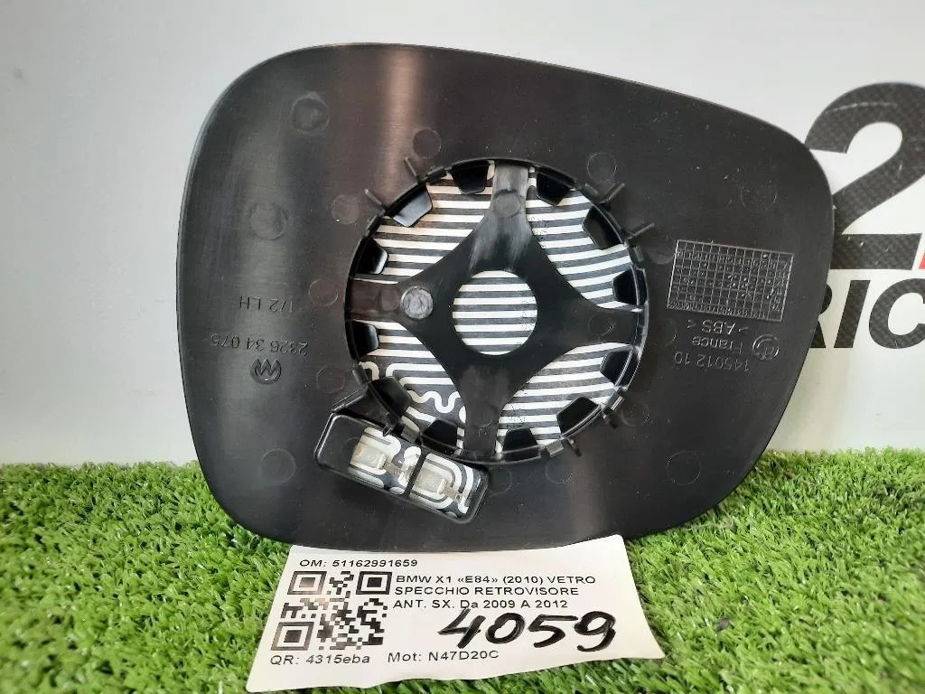 Vetro Specchio Retrovisore ANT SX 51162991659 Bmw X1 E84 2010
