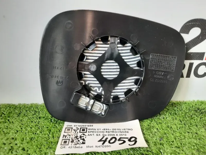 Vetro Specchio Retrovisore ANT SX 51162991659 Bmw X1 E84 2010