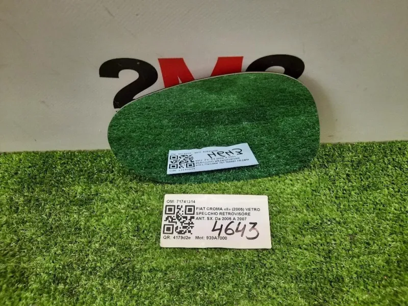 Vetro Specchio Retrovisore ANT SX 71741314 Fiat Croma II 2005