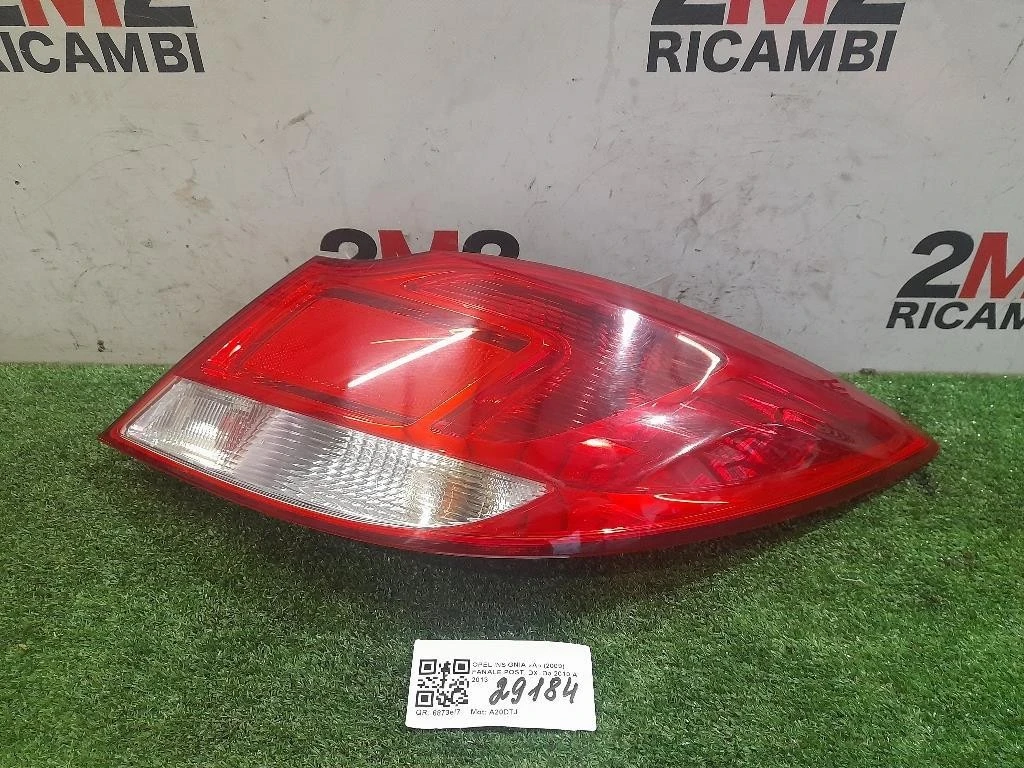 Fanale POST DX 13279628 Opel Insignia A 2009