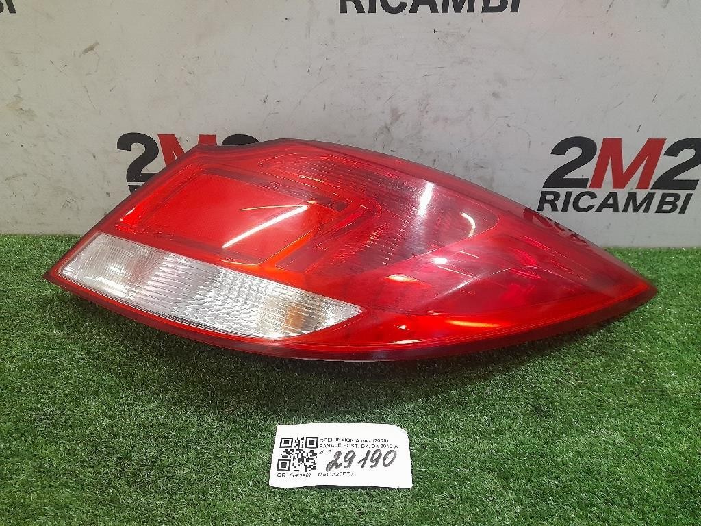 Fanale POST DX 13279622 Opel Insignia A 2009