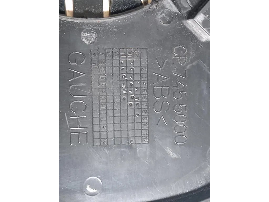 Vetro Specchio Retrovisore ANT SX 7455000 Lancia Phedra 2002