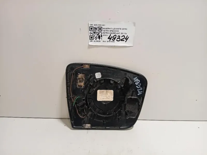 Vetro Specchio Retrovisore ANT SX 925 2183 001 Maserati Levante 2016