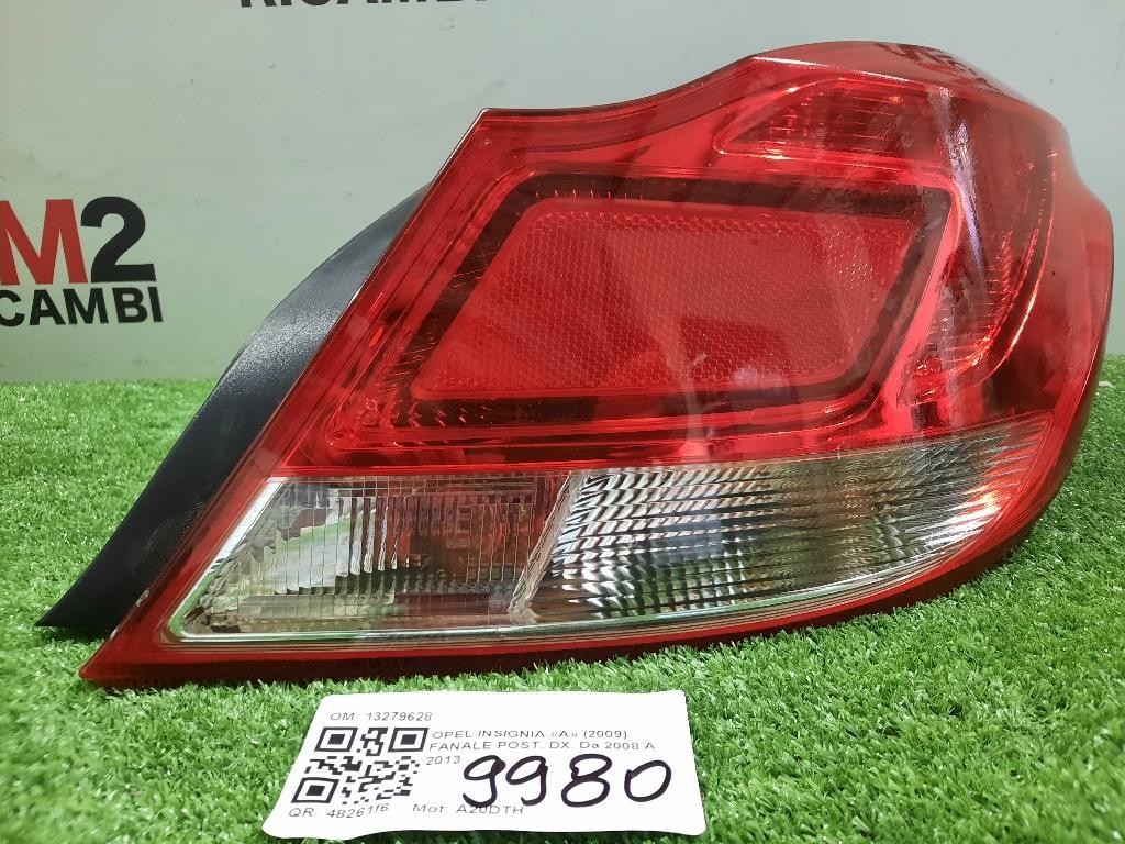 Fanale POST DX 13279628 Opel Insignia A 2009