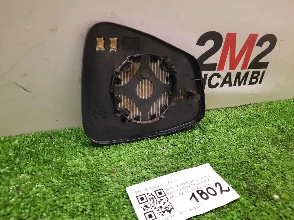 Vetro Specchio Retrovisore ANT SX 95183200 Opel Mokka 2013