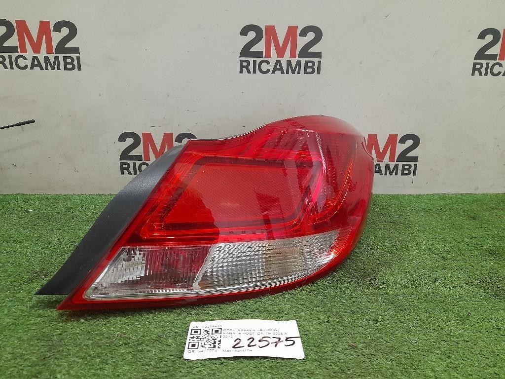 Fanale POST DX 13279628 Opel Insignia A 2009