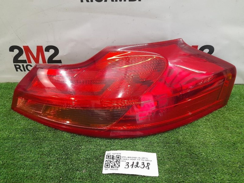 Fanale POST DX 13277878 Opel Insignia A 2013