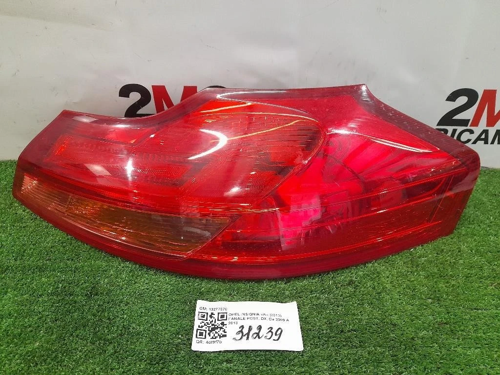 Fanale POST DX 13277878 Opel Insignia A 2013