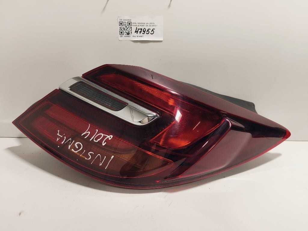 Fanale POST DX 23422536 Opel Insignia A 2013