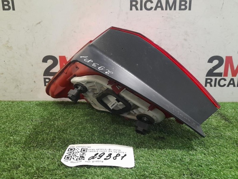 Fanale POST DX 0284431160 Opel Meriva B 2014