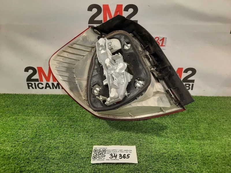 Fanale POST DX 716435605 Bmw Serie 1 E87 Berlina 2005