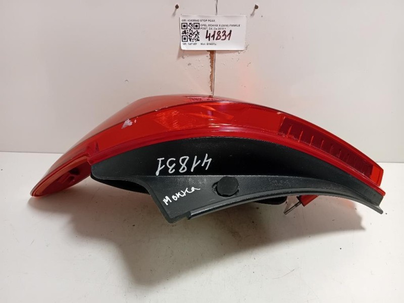Fanale POST DX 42435942 STOP POST Opel Mokka X 2016