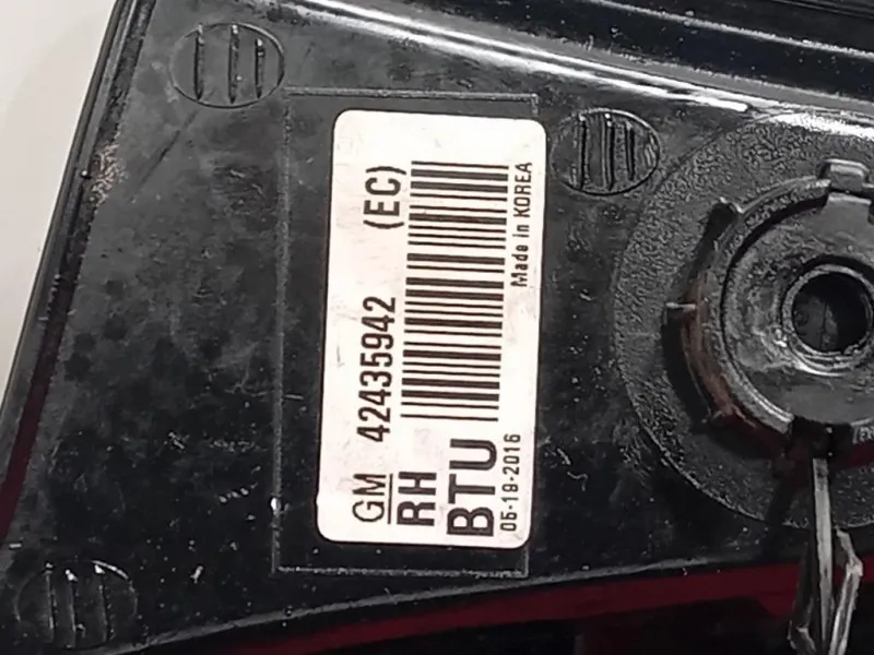 Fanale POST DX 42435942 Opel Mokka X 2016