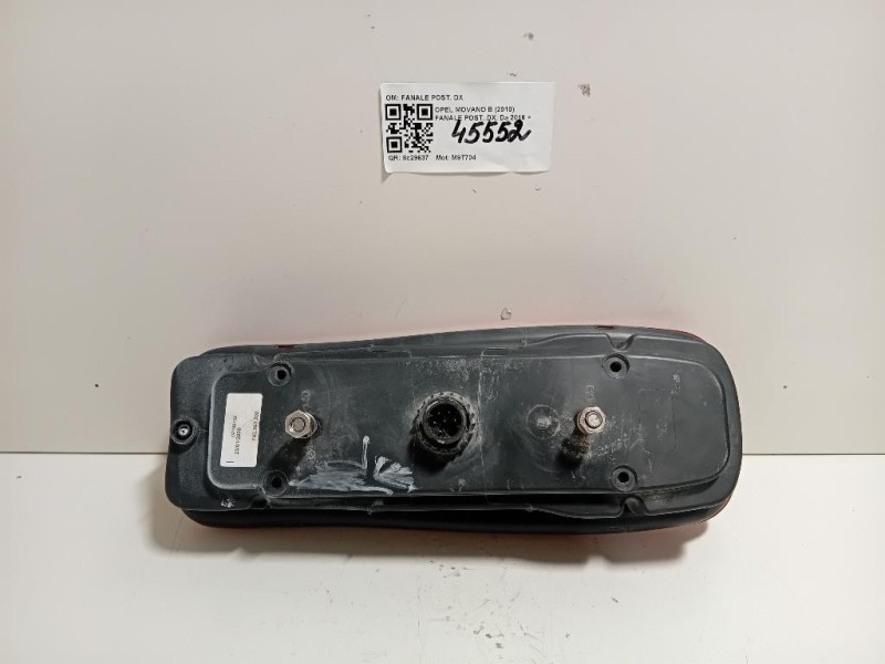 Fanale POST DX FANALE POST DX Opel Movano B 2010