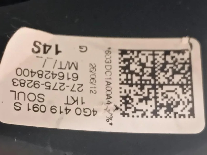 Volante 4G04190918X0880201 Audi A1 8XA Sportback 2012