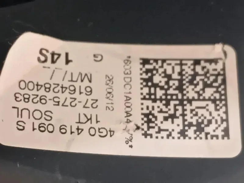 Volante 4G04190918X0880201 Audi A1 8XA Sportback 2012