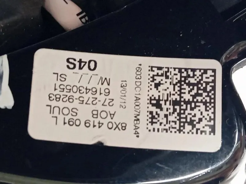 Volante 8X0 419 091 L Audi A1 8XA Sportback 2012