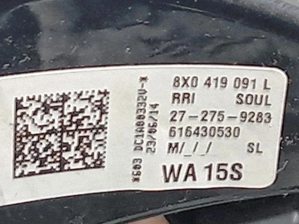 Volante 8X0 419 091 L Audi A1 8XA Sportback 2012