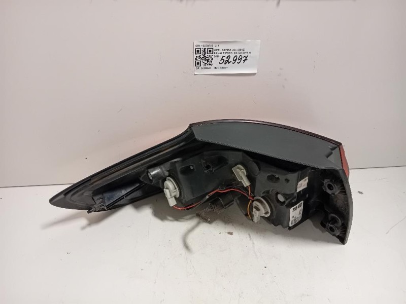 Fanale POST DX 13278785 Opel Zafira C 2012