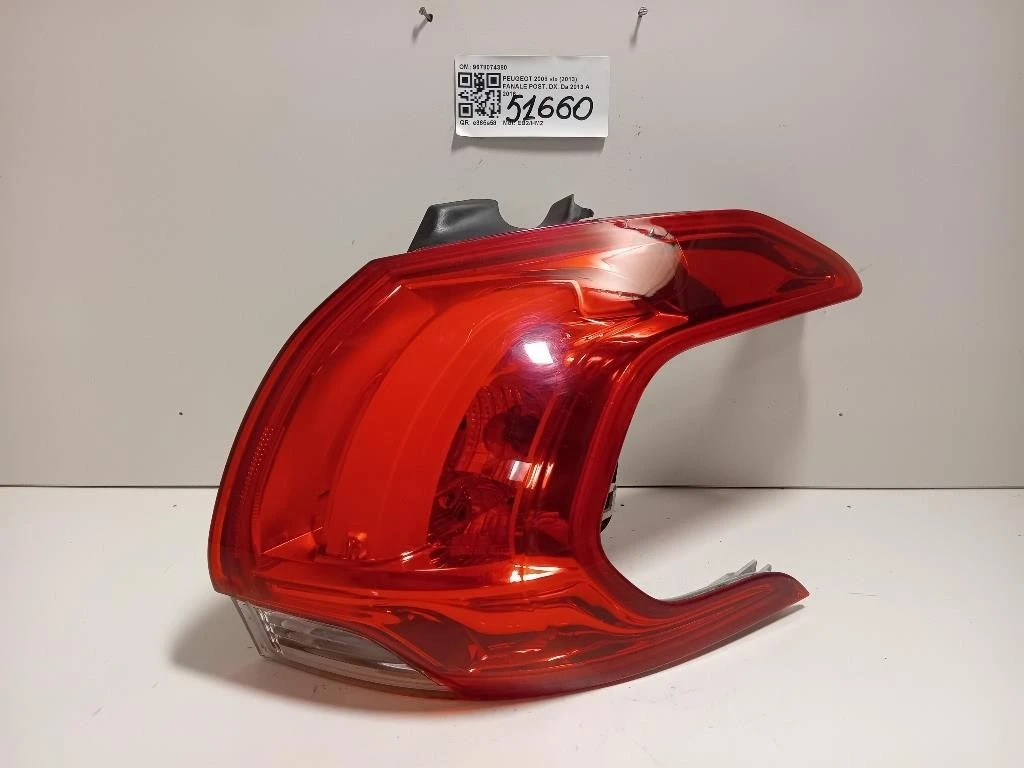 Fanale POST DX 9678074380 Peugeot 2008 I 2013