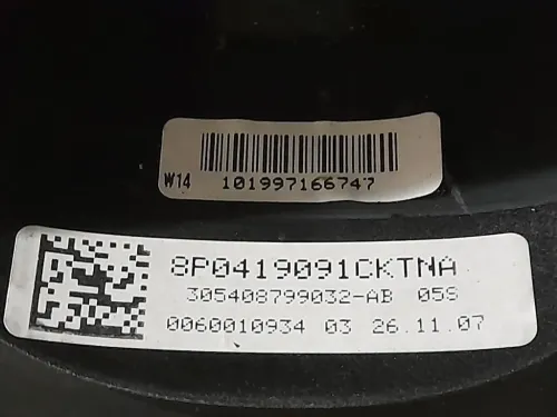 Volante 8P0419091 Audi A3 8PA Sportback 2008