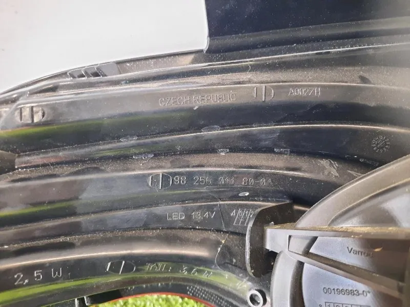 Fanale POST DX 9825601180 Peugeot 208 I 2012