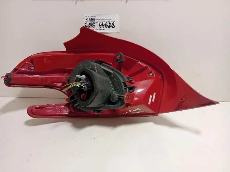 Fanale POST DX 9672628280 Peugeot 208 I 2012
