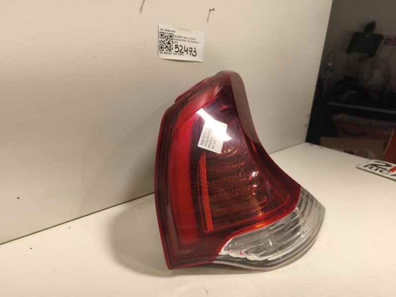 Fanale POST DX 9805510480 Peugeot 3008 I 2013