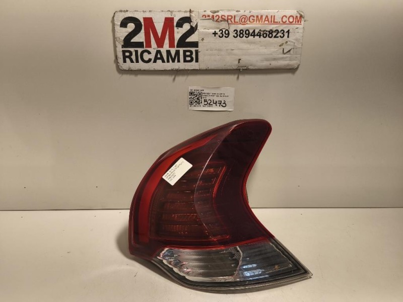 Fanale POST DX 9805510480 Peugeot 3008 I 2013